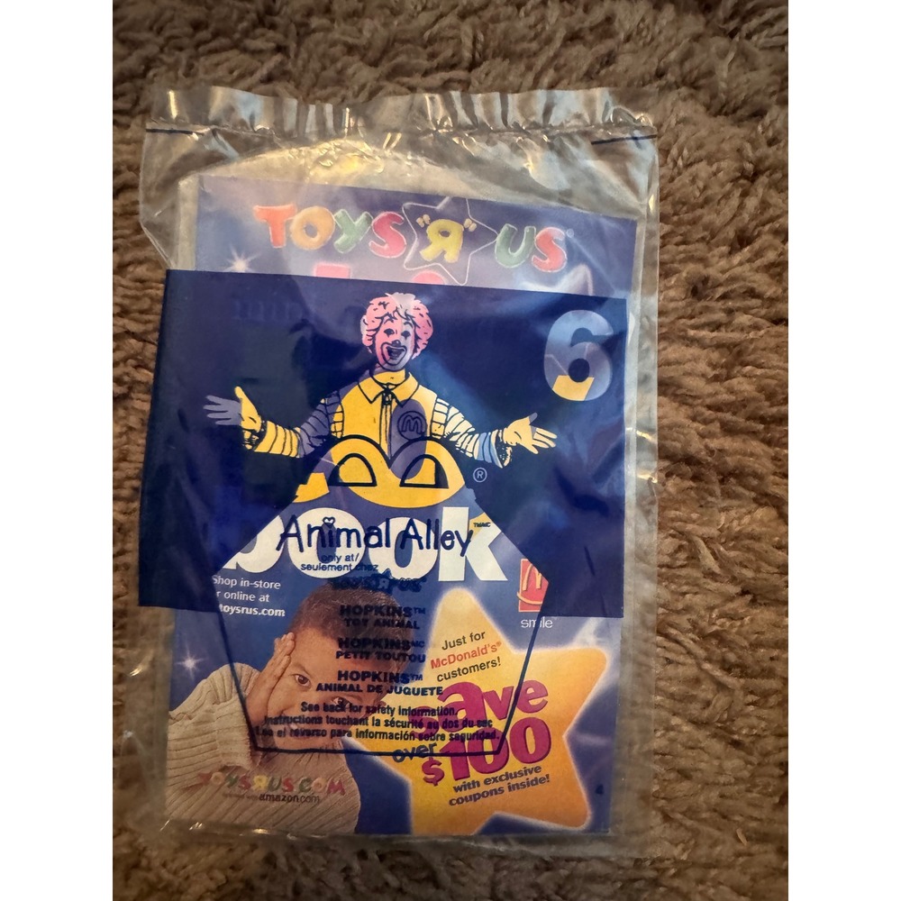McDonald's Happy Meal Animal Alley Complete Set of 8 Sealed Toys - Picture 13 of 16